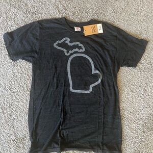 Michigan Black Graphic T-Shirt